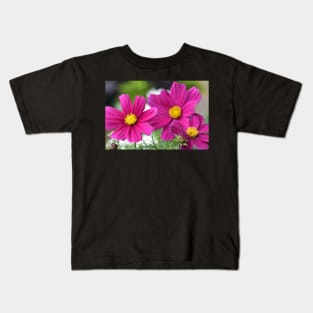 Garden Cosmos or or Mexican aster Kids T-Shirt